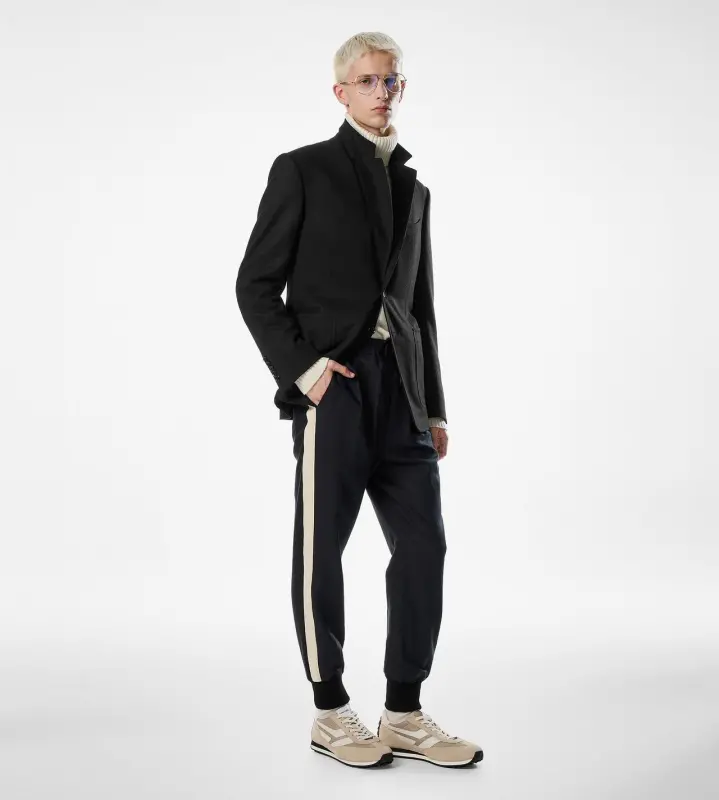 WOOL CASHMERE SHELTON JACKET BLACK online